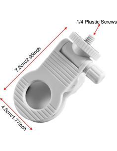 Paquete de 3 Clips de Luz Selfie SquEqi con Conector 1/4 2