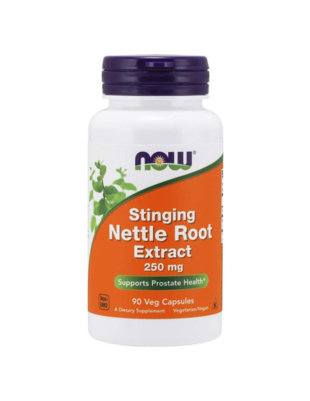 Extracto de Raíz de Ortiga NOW 250mg 90 Cápsulas Veganas