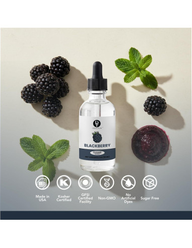 Extracto de Mora Dolce Flav - 60 ml Saborizante Hidrosoluble