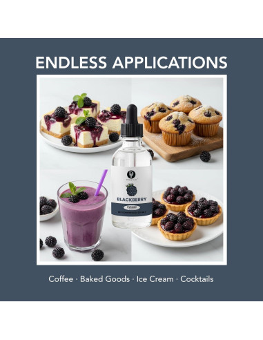 Extracto de Mora Dolce Flav - 60 ml Saborizante Hidrosoluble