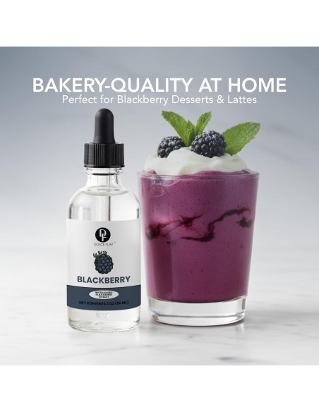 Extracto de Mora Dolce Flav - 60 ml Saborizante Hidrosoluble