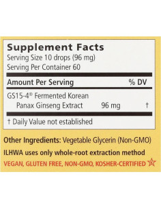 Ginseng Enzimático Líquido IL HWA 30.9g - Nature's Best 2