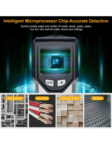 Buscador de Estudio JAXWQ TH410 5 en 1 Pantalla LCD