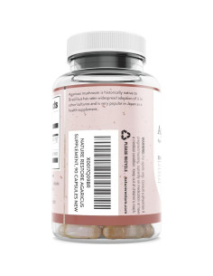 Suplemento de Hongo Agaricus Blazei Nature Restore 90 Cápsulas 500mg 2