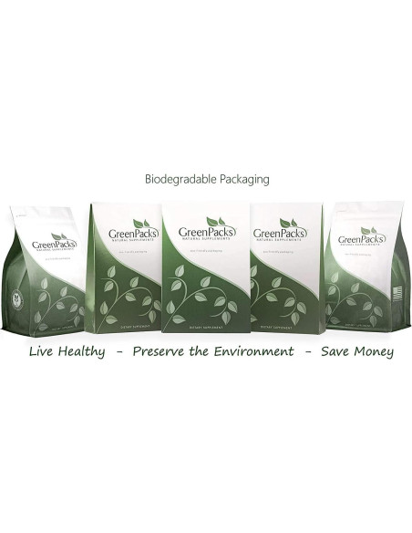 Suplemento de Canela Cassia GreenPacks 1200mg 300 Cápsulas