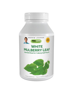 Suplemento Hoja de Morera Blanca Andrew Lessman 180 Softgels