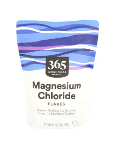 Copos de Cloruro de Magnesio Whole Foods 907g - Remojo y Baños