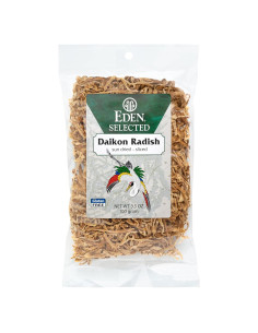 Rábano Daikon Seco Eden 99.22 g - Rebanado y Secado al Sol