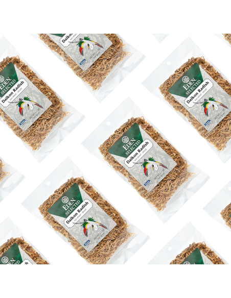 Rábano Daikon Seco Eden 99.22 g - Rebanado y Secado al Sol