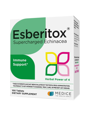 Echinacea Supercargada 100 Tabletas - Suplemento Inmunológico Herbal