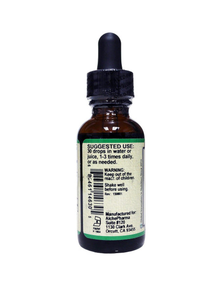 Suplemento Herbal de Yerba Santa AlchePharma 30 ml - Salud Respiratoria