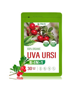 Té Diurético Natural HerbOLITHIC Uva Ursi 30 Bolsas Detox