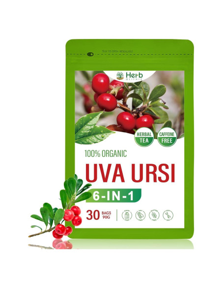 Té Diurético Natural HerbOLITHIC Uva Ursi 30 Bolsas Detox