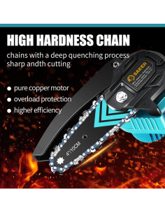 Motosierra Mini Saker SK1804DBX01-U 1.1 kg Inalámbrica 2