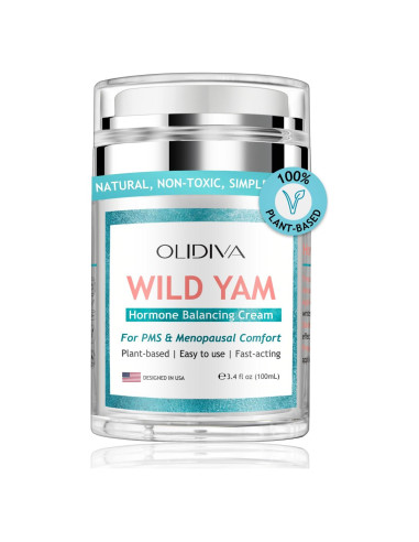 Crema de Ñame Silvestre OLIDIVA 100 ml - Equilibrio Hormonal