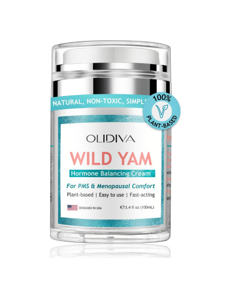 Crema de Ñame Silvestre OLIDIVA 100 ml - Equilibrio Hormonal