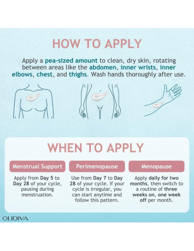 Crema de Ñame Silvestre OLIDIVA 100 ml - Equilibrio Hormonal