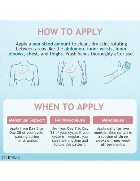 Crema de Ñame Silvestre OLIDIVA 100 ml - Equilibrio Hormonal