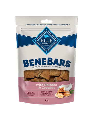 Galletas para Perros Blue Buffalo BeneBars Pollo y Coco 255 g