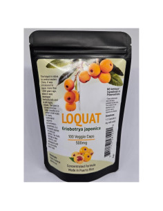 Cápsulas de Níspero 500mg Natural - 100 Unidades