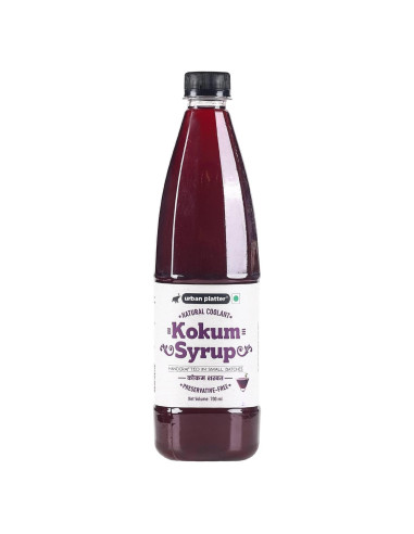 Jarabe de Kokum Urban Platter 700ml | Bebida Refrescante Digestiva