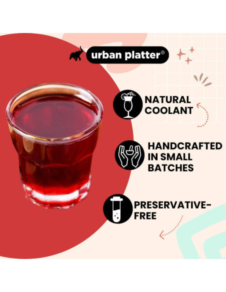 Jarabe de Kokum Urban Platter 700ml | Bebida Refrescante Digestiva