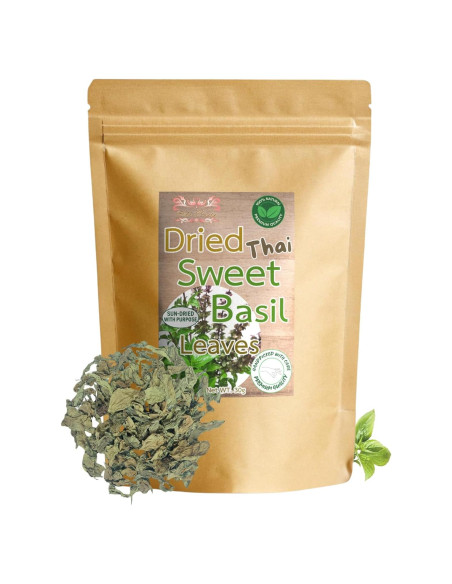 Hojas Secas de Albahaca Dulce Tailandesa Hida Beauty 30g