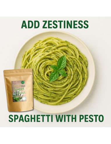 Hojas Secas de Albahaca Dulce Tailandesa Hida Beauty 30g