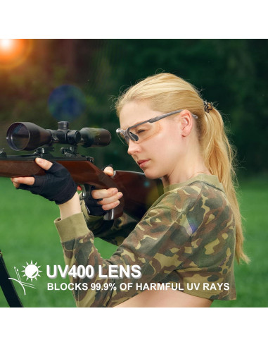 Gafas de Tiro XAegis con Estuche Antivaho Unisex