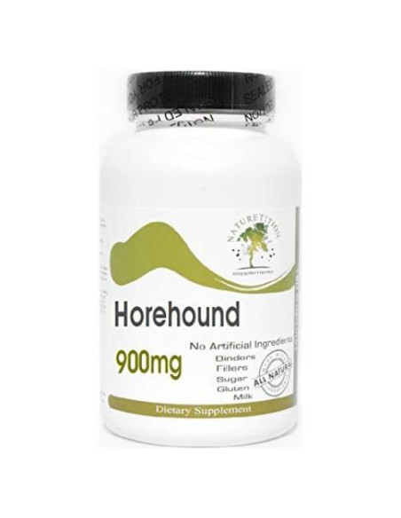 Horehound 900mg 180 Cápsulas Naturetition - Sin Aditivos
