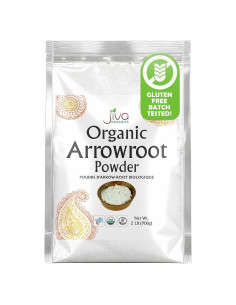 Harina de Arrurruz Orgánica Jiva Organics 907g Sin Gluten