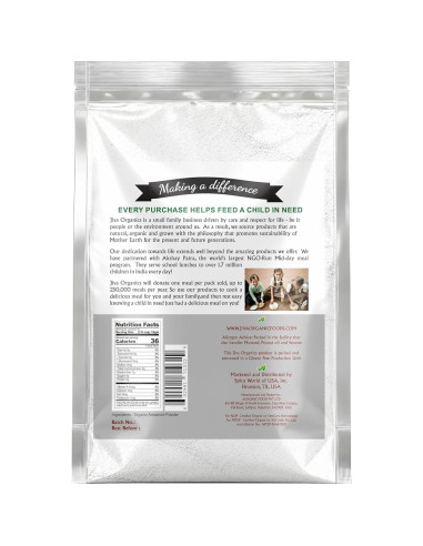 Harina de Arrurruz Orgánica Jiva Organics 907g Sin Gluten