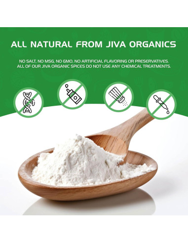 Harina de Arrurruz Orgánica Jiva Organics 907g Sin Gluten