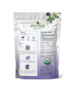 Polvo de Flor de Guisante Mariposa Orgánico 227g - Colorante Natural 2