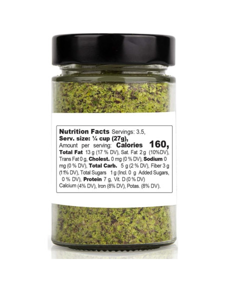 Harina de Pistacho GUSTO ETNA 80 g Sin Gluten Alta en Proteínas