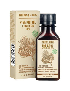 Aceite de Piñón Siberiano 100ml con Resina de Pino Cedro 20% 2