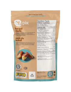 Nueces de Brasil Crudas Yupik 227 g Sin Gluten y Kosher 2