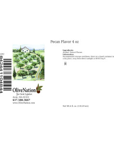 Sabor a Nuez de Pecana OliveNation 113g - Sin Gluten, Sin Azúcar 2