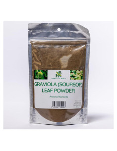 Polvo de Hoja de Graviola Herb To Body 113.4g 100% Natural