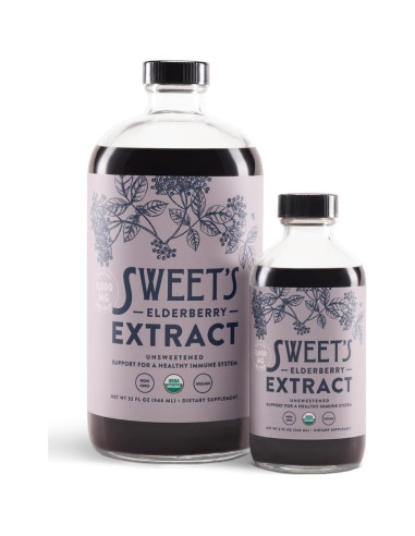 Extracto de Saúco Orgánico Sweet 236.6 ml Sin Azúcar Vegano