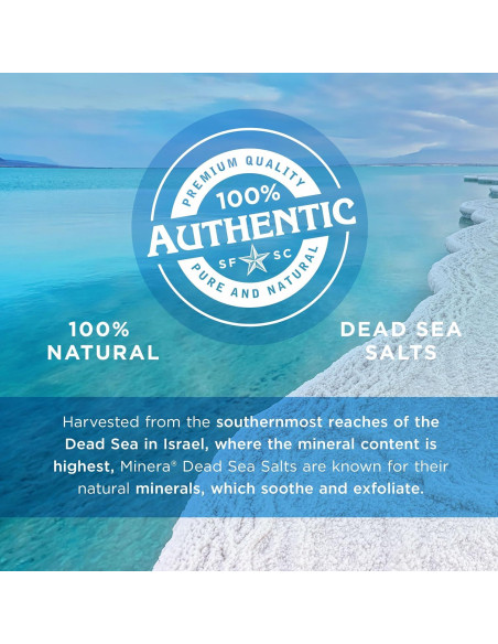 Sal de Mar Muerto Minera Fina 8.62 kg - 100% Pura y Natural