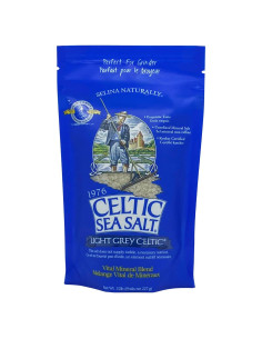 Sal Marina Celtic Sea Gris Claro 227 g Sin Refinar Cosechada a Mano