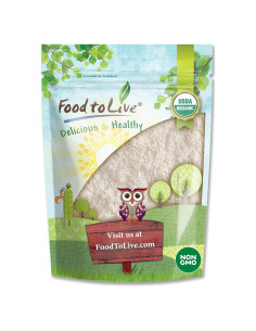 Harina de Frijol Fava Orgánica Food to Live 1.13 kg - Vegana