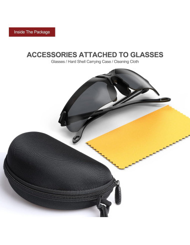 Gafas de Tiro XAegis con Estuche Antivaho Unisex