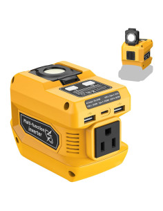 Inversor 220W Azocek para Batería DeWalt 20V con USB
