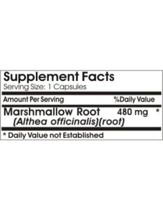 Raíz de Malvavisco 480mg - 100 Cápsulas Naturetition 2