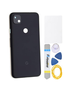 Cubierta Trasera de Plástico Negro para Google Pixel 4a G025J