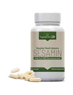 Extracto de Sésamo Lignans For Life 90 Cápsulas 81 mg Sesamina