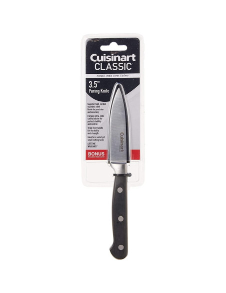 Cuchillo de Pelar Cuisinart C77TR-3PR 8.9 cm Acero Inoxidable