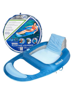 Silla Flotante de Piscina Kelsyus con Respaldo Inflable 142 cm